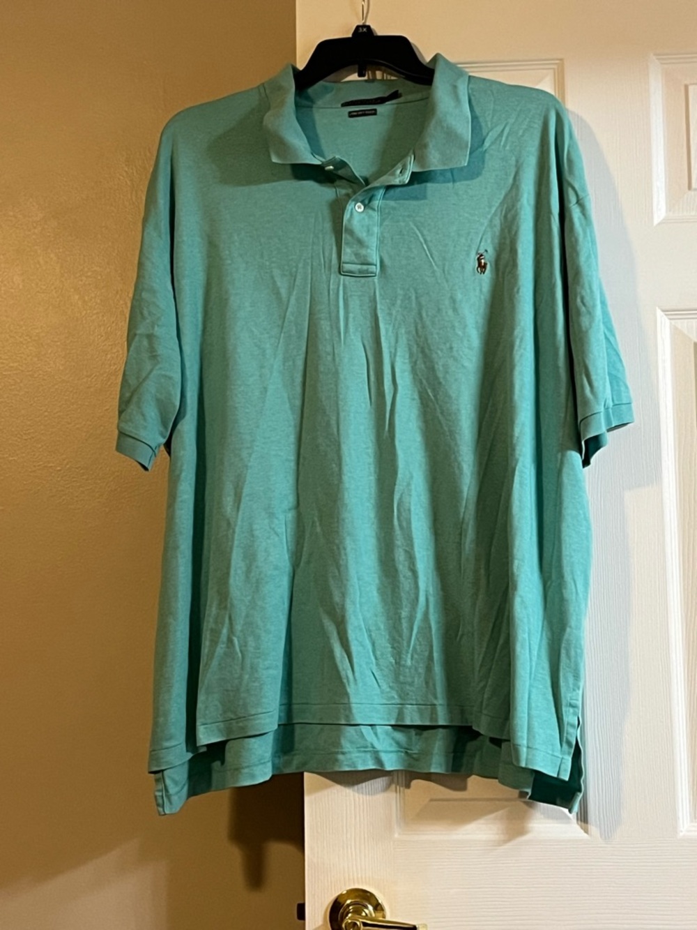 Polo by Ralph Lauren Men's Polo Shirt - Teal